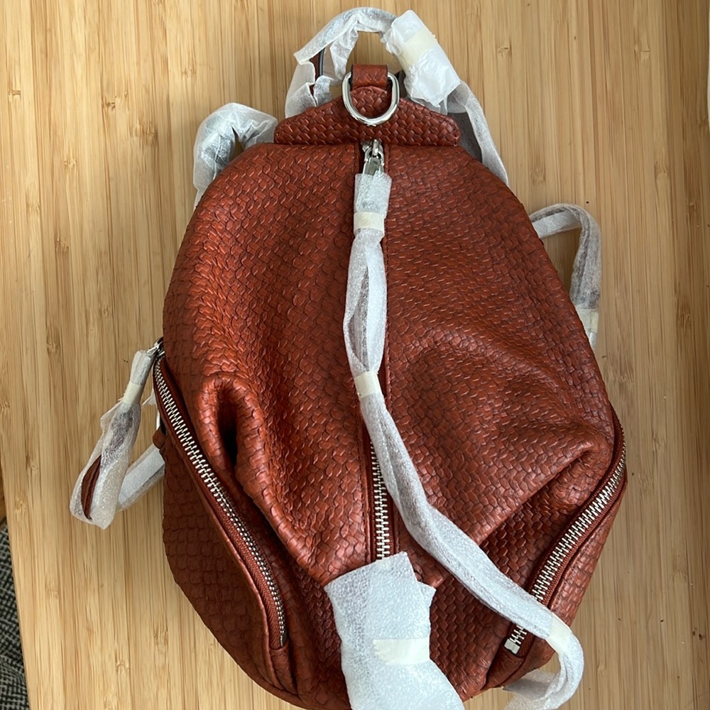 BRAND NEW NEVER USED DISCONTINUED Rebecca Minkoff Medium Julian Backpack, Acorn